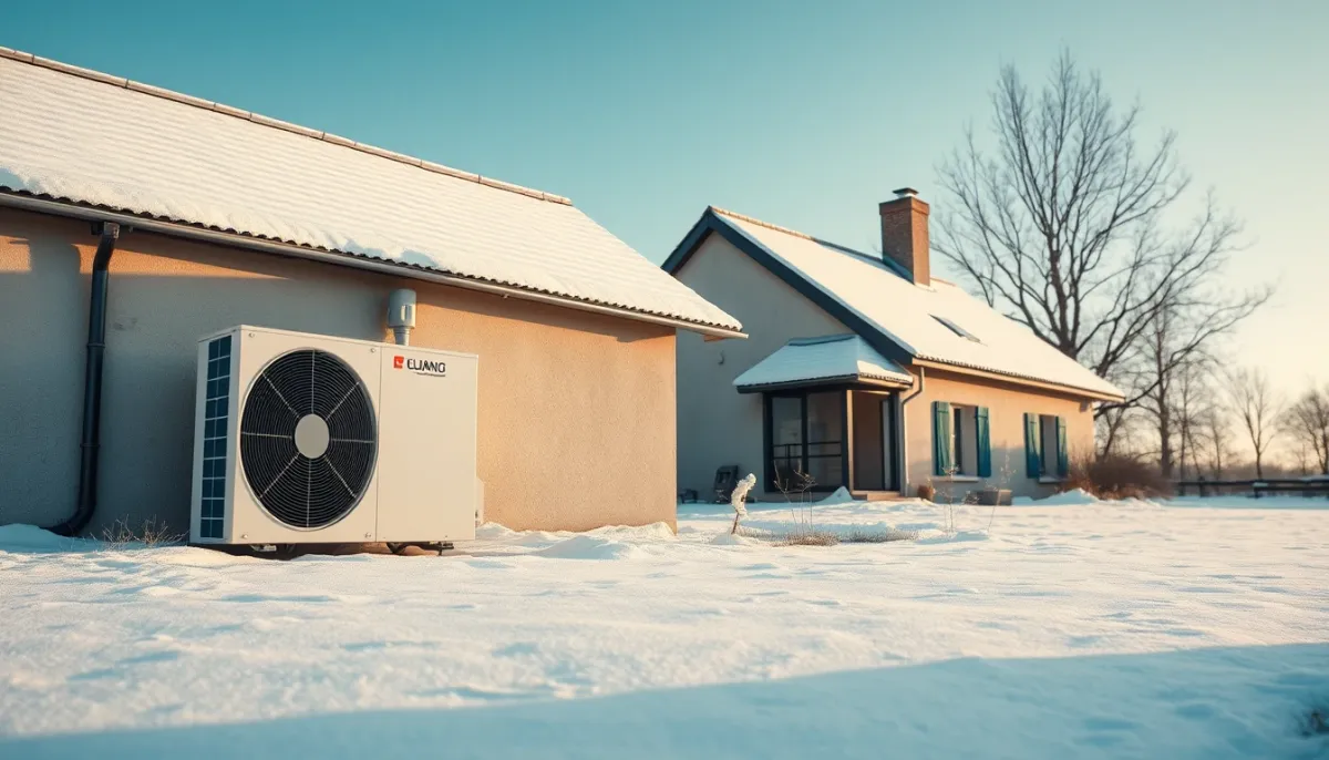 Combien consomme une pompe à chaleur par jour en plein hiver ?